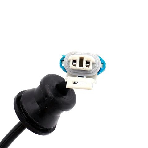 Close-up of electrical connector for Rear Wheel Hub Bearing Assembly Set Of 2 For 2005 2006 Chevy Equinox 4 Wheel ABS And 2002 2007 Saturn Vue