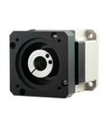 Helical Gear Reducer Fits Nema 17 23 34 Stepper And Servo Motors Plg140 42Mm Input Shaft 30 To 1 Ratio close-up view