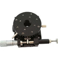 Motorized Rotary Positioning Stage PT-R100 Precision Fine-Tuning Slide Table 100mm, 49N Load Capacity, top view