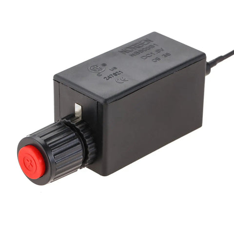 Push Button Ignition Kit For Gas Grill And Fire Pit With 11.8 Inch Electrode Cable Easy Spark Igniter Replacement For Outdoor BBQ Burner Patio Heater Fireplace And More, black box with red button on white background
