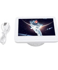 Wireless 4K Eyepiece Camera For Telescopes With 5 Inch Screen, astronaut image on display, USB cable included
