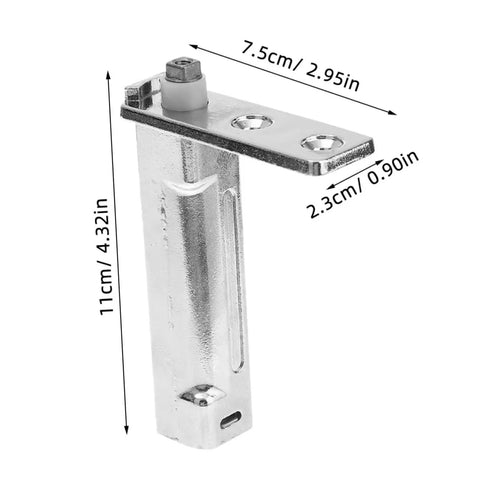 Automatic Fridge Door Closer Hinge Zinc Alloy Self Closing With Precise Positioning For Fridge And Freezer Doors Durable Replacement
