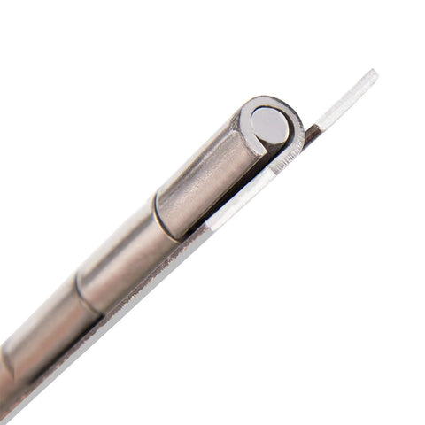 Close-up of 24 Inch Stainless Steel Continuous Hinge Two Pieces Heavy Duty Piano Hinges With Holes For Boats Cabinets, showing polished finish.