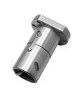 Double Screw Ball Nut With Right Hand Thread For DFU Series Flange Nut And Motion Rail, stainless steel CNC component