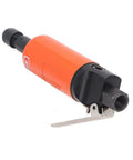 Lightweight Pneumatic Straight Die Grinder Compact Air Powered Tool with rugged steel housing for metalworking tasks.