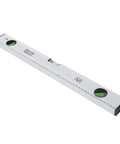 Ycauty Spirit Level Magnetic Measuring Ruler Aluminium Alloy for DIY Projects Home Garden 500mm Silver with clear bubbles
