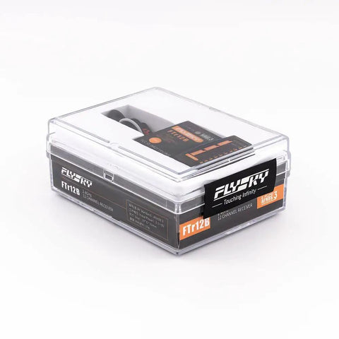 FTR12B 2.4GHz 12CH AFHDS 3 Dual Antenna Receiver in clear packaging for PL18 NB4 NB4 Lite transmitters
