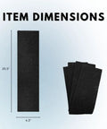 Beefed-Up HEPA Replacement Filter With Carbon Pre Filter dimensions: 20.5 x 4.5 inches for Honeywell Air Purifiers.