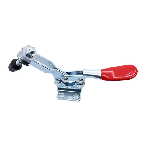 Two Pack 225D Horizontal Toggle Clamp Set, Heavy Duty Hold Down Clamps For Woodworking And Carving Fixtures, Sturdy Steel Construction