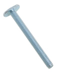 Close-up of One Quarter Inch By Twenty Threads T Slot Bolts For D IY T Track Hardware And Woodworking Fixtures 10 Pack Durable Galvanized Steel