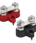 Junction Block Power Post Workhorse Insulated Terminal Stud For Battery Ring Terminals 5 Sixteenths Inch Red Black 2 Piece Kit