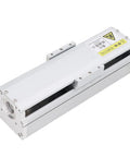 Beefy CNC Linear Motion Rail Guide Electric Linear Stage Actuator With 100mm Stroke Dust Cover For NEMA23 Motor legitimate aviation aluminum 6061 construction.