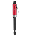 Extended Air Die Grinder With Adjustable Speed Control Pumping Twenty Thousand Rpm On An Extended Body for precise auto detail work.