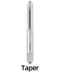 5/16-18 UNC Right Hand Hand Tap Set, single taper tap, alloy tool steel, high hardness, for metalworking and thread repair.