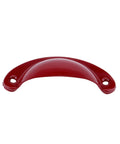 Red Cup Pulls Shell Style Cabinet Handles 6 Pack Iron With Spray Painted Finish 81x35x18mm 65mm Hole Spacing