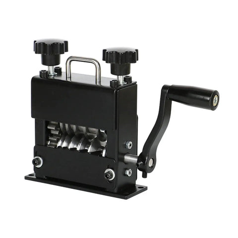 Heavy Duty Automatic Wire Stripper Tool For Electrician And Home DIY Projects Lightweight Portable Cable Cutter With Drill Attachment Efficient Stripping Machine For House Wiring Tasks Easy Grip Handle Design, manual crank operation.