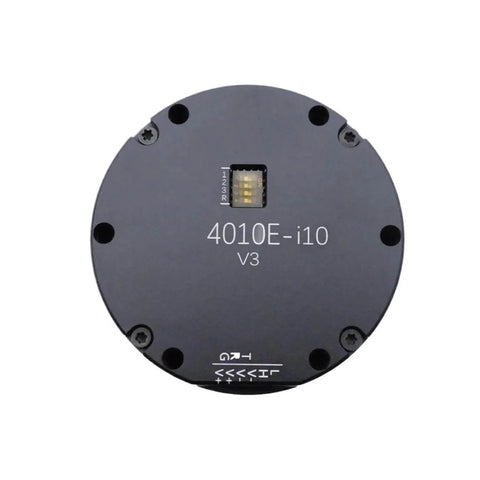 Top view of Dual Encoder Servo Motor With Next Gen Feedback For Precise Motion In Robotics, Automation, And Industrial Controls.