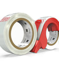 Clear Packing Tape With Dispenser 2 Pack Refills 1.88 Inch By 55 Yard Packaging Tape For Shipping Mailing Moving Ultra Strong And Durable