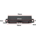 Dimensions of Beefy Magnetic Door Catch With 40 Kg Pull For Cabinets And Cupboards Stainless Steel Latch For Sliding Glass Doors And RV Black