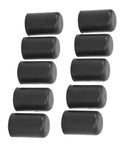 10Pcs Silicone Vacuum Hose Cap Kit For 16mm Car Intake Lines Weatherproof End Plugs With Easy Install Engine Bay Shield Against Heat Oil Leaks Cracking And Wear displayed in a grid arrangement. 