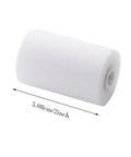 Heavy Duty Paint Roller Kit With Precision Trim Brush For Tough Corners And Crisp Lines Quick Roll Setup 2-inch foam roller for smooth application.
