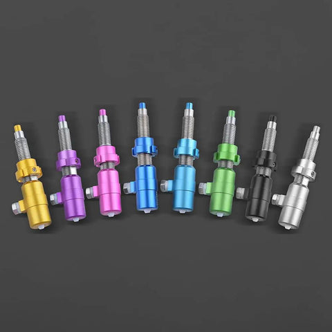 Damn Near Perfect Archery Cushion Plunger With Screw On Arrow Rest Pressure Button Click Action Aluminum Alloy For Recurve And Takedown Bow Accessories In Green To Kill Wobble, colorful aluminum options.
