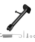 Yamaha Peewee PW80 PY80 Side Stand Spring Kick For Dirt Bike Replacement 165mm Long, black metal kickstand with spring and bolts