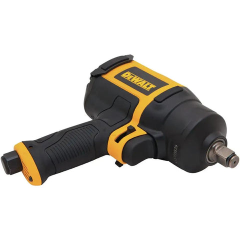 Beast Half Inch Impact Wrench With Square Drive 650 Foot Pound Torque 7500 RPM Free Speed One Hand Operation Forward Reverse Shock Resistant