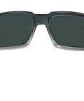 Back view of Floating Safety Glasses For Men 2 Tone Crystal Frame Red Mirror Lenses With Non Slip Foam Padding ANSI Z87 Plus Compliant