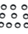 Heavy Duty Rubber Garden Hose Washers, 10 Pack, Fits Three Quarter Inch Hose Quick Connect Fittings, Works With All Standard Female Hose Fittings, Leakproof Seal, Tough And Easy To Use