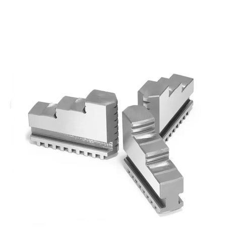 Go-To Pro Grade Soft Jaw Set For Lathe Chuck With Internal And External Jaws 3 Jaw Fits 80mm And 100mm Chucks K11 100