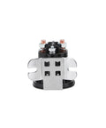 Heavy Duty 200A Electric Stacker Switch For 12V 24V 48V Forklift Controls, close-up view of terminals and mounting plate.