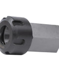 ER-25 Hex and ER-25 Square Collet Block Chuck Holder for Quick CNC Setup, DIY Friendly Dual Tool Holding Block for Machining, Steel Chuck Seat