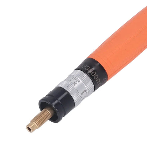 Close-up of Pneumatic Pencil Die Grinder With 90 Degree Right Angle Head delivering butter smooth rotation for precision tasks.
