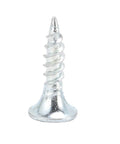 Close-up of screw for Aluminum T Track Miter Slot Jig 48 Inch With Double Cut Profile, Predrilled Holes And Screws For Woodworking