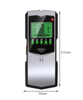 Badass 5 In 1 Wall Scanner Stud Finder Metal Detector AC Wire Tracer Cable Locator Depth Gauge front view with screen and buttons.
