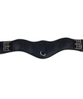 Anatomic Dressage Girth Black 34 Inch Built Tough Durable Lightweight Synthetic Material With Curved Design For Full Movement And Saddle Stability No Rub Comfort For Horse