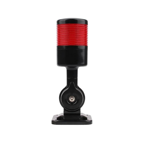 Straight Up Heavy Duty Multi Layer Led Signal Tower And Industrial Status Lamp With 55 MM Stacked Warning Beacon For Shop Floor Machinery 24V Dc 220V Ac Panel Mount Alarm Light