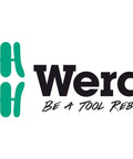 Wera logo with brand slogan 'Be a Tool Rebel' in black and green