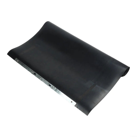 Retractable Accordion Way Cover for Milling Machine and CNC Lathe Oil Proof Rubber Bellows Guard With Stainless Steel Trim