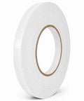 White Cloth Duct Tape Half Inch By 60 Yards No Hassle Peel Residue Free Grip Heavy Duty Rubber Adhesive for DIY fixes.