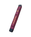 Durable Tai Chi Sword Bag For Kung Fu Weapons With Dual Zipper And Separation To Reduce Wear, red oxford and PU leather case.