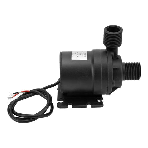 Ultra Quiet Brushless Water Pump 12V DC 30W Submersible And IP68 Waterproof Delivers 1000 GPH Flow With An 8ft Lift For Fountains Aquariums