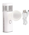 Portable Eye Hydration Mister With USB Rechargeable Power, Ultra Fine Atomizer For Eyes, shown with USB cable