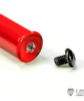 Rock This Legit Red Metal Fire Extinguisher For 1/14 Scale RC Hydraulic Excavator Loader Bulldozer Diy Model Kits Heavy Duty Aluminum smooth red metal fire extinguisher with screw detail.