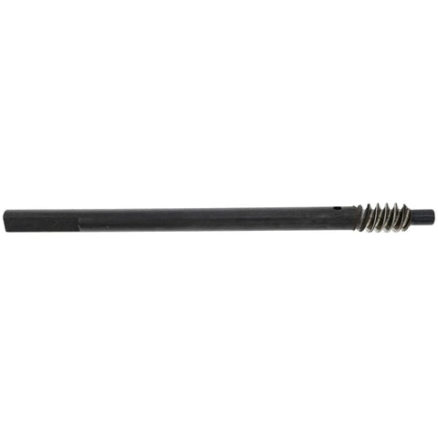Worm Shaft Replacement Part For Outdoor Power Equipment OEM 91704126 Authorized US Made, black gear shaft for mowers.