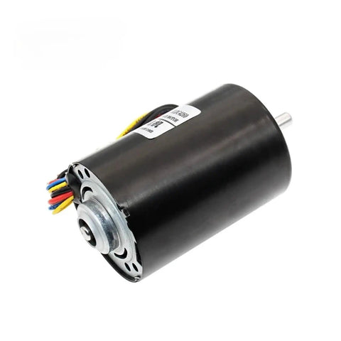 High Performance 42mm Brushless Dc Motor with 24 Volt Ac Drive And 8000 Rpm Speed For Heavy Duty Projects, featuring connection wires.