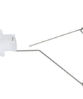 Wire Frame Braiding Machine Tension Guide For Yarn And Knitting Keeps Tension Stable And Snag Free Wire Stand Accessory For Silver Reed Knitting Machines And Other Yarn Tension Tools. metal wire frame tension guide with plastic clamp