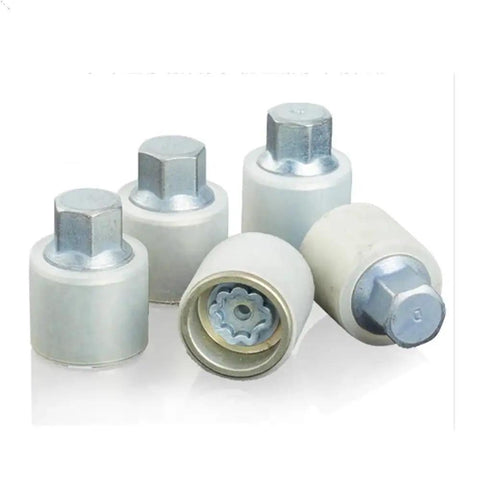 Premium Car Lug Nut Socket Tool Compatible With Audi A3 A4 A5 A6 Q5 Q7 And More For Quick Wheel Screw Removal And Disassembly Repair Kits Made From Cold-Forged Steel With High Impact Resistance. White wheel lock socket set, cold-forged steel, for Audi wheel bolt removal