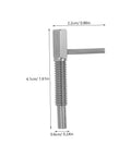Top Shelf Stainless Steel Retractable Spring Indexing Pin For Cabinets with dimensions 2.2cm x 4.1cm x 0.6cm, heavy-duty plunger.